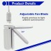 Foxsun Ultra Bright 2 Blade Fan Shape 50W LED Light Bulb F3B